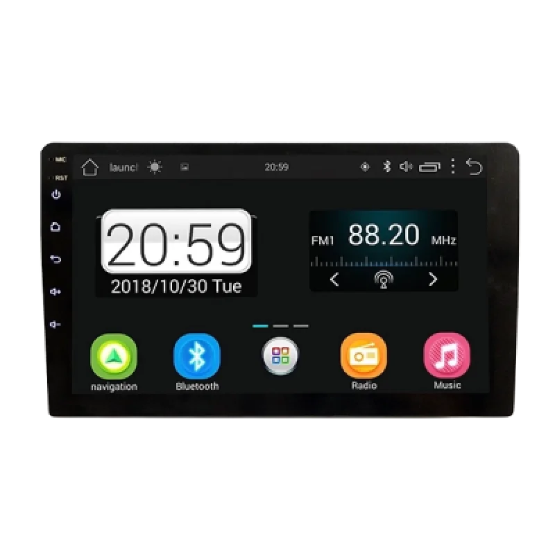 Auto Radio Android 1 Din 10 Pulgadas con 2GB RAM | Pantalla Táctil y Conectividad Total para tu Coche