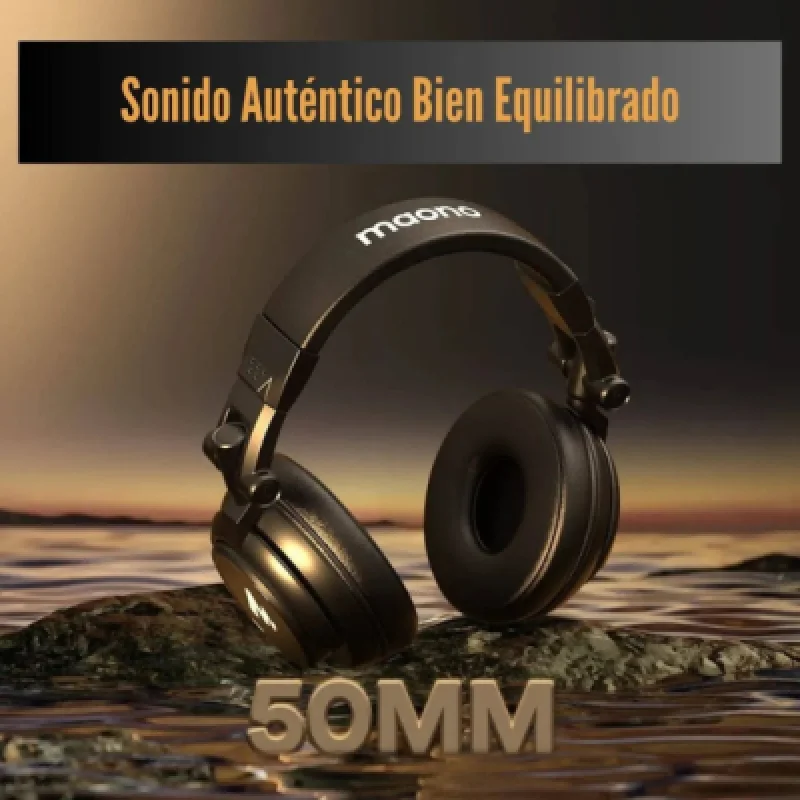 Audífonos Maono AU MH601 DJ / Estudio Profesional 50 mm