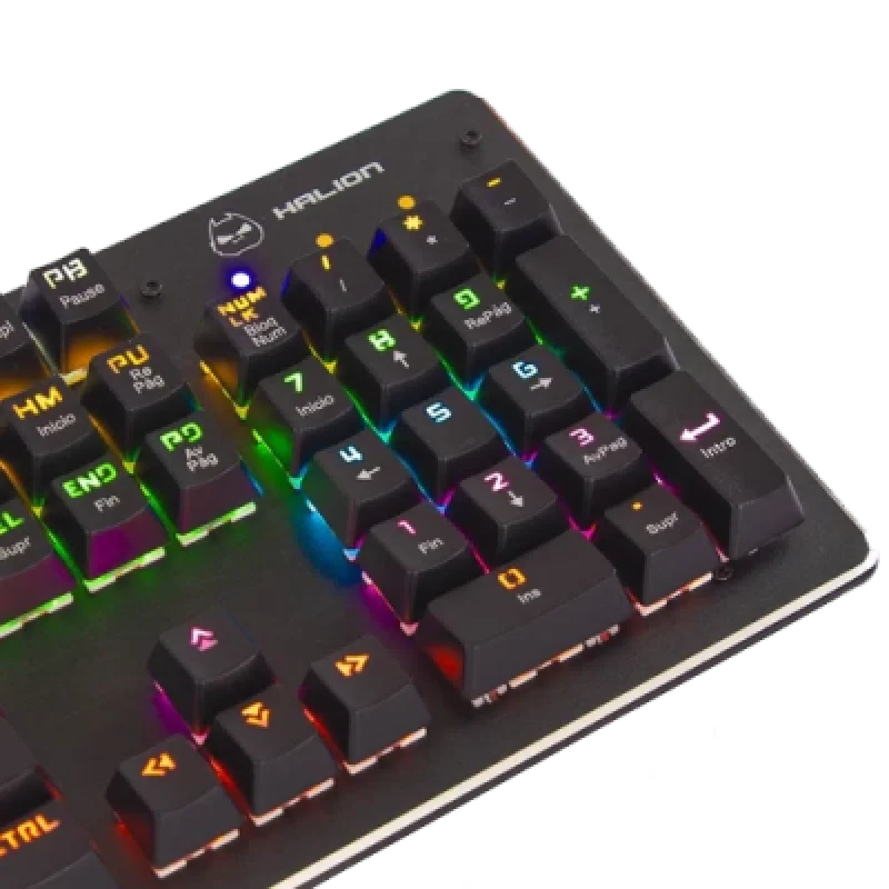 Teclado Mecánico Gamer Halion Apolo II HA K935 | Velocidad Precisión y Estilo para Gamers