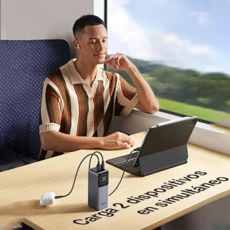 Cargador Portátil Ugreen Nexode 12000mAh 100W🔋 Carga Rápida para iPhone Laptop y Más 🚀Envío 24h Perú