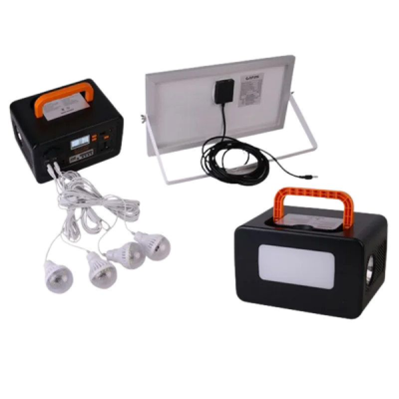 Kit Solar Portátil Cafini CN TY39000: Energía Solar Inmediata para Cargar y Iluminar