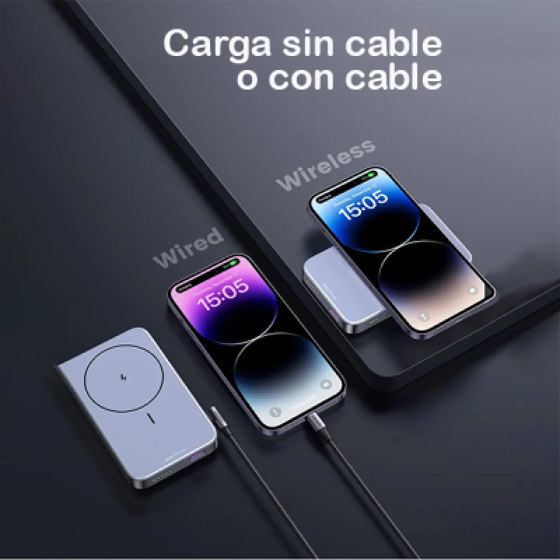 Cargador Portátil Inalámbrico Ugreen PB206 10000mAh 20W🔋