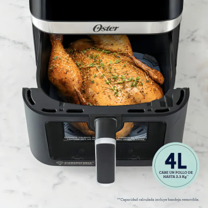 Freidora de Aire Oster 4L Digital DiamondForce 10 Programas🍕