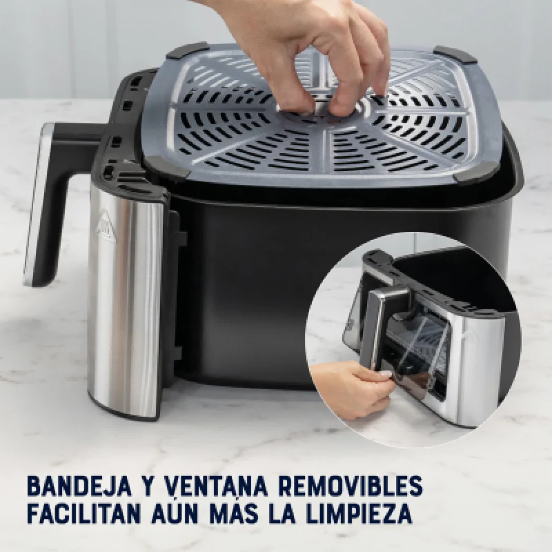 Freidora de Aire Oster 7.5L Digital DiamondForce 10 Programas🍖