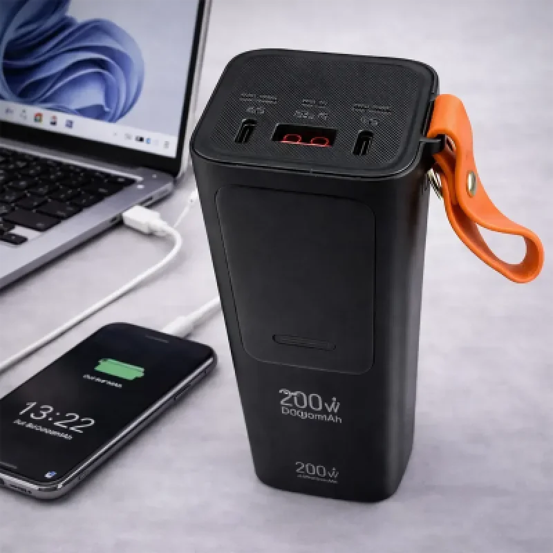 Power Bank 60000mAh 200W SANCI SC-DY4718 | Carga Rápida Laptop Celular