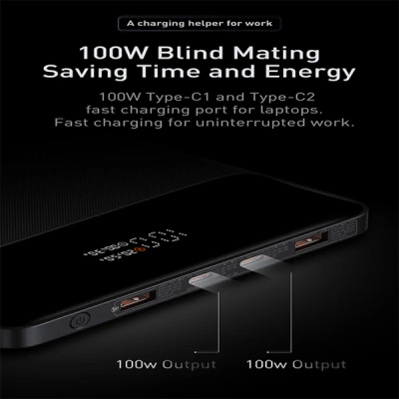 Batería Externa Power Bank Baseus 100W 20000mAh | Carga Rápida para Celulares