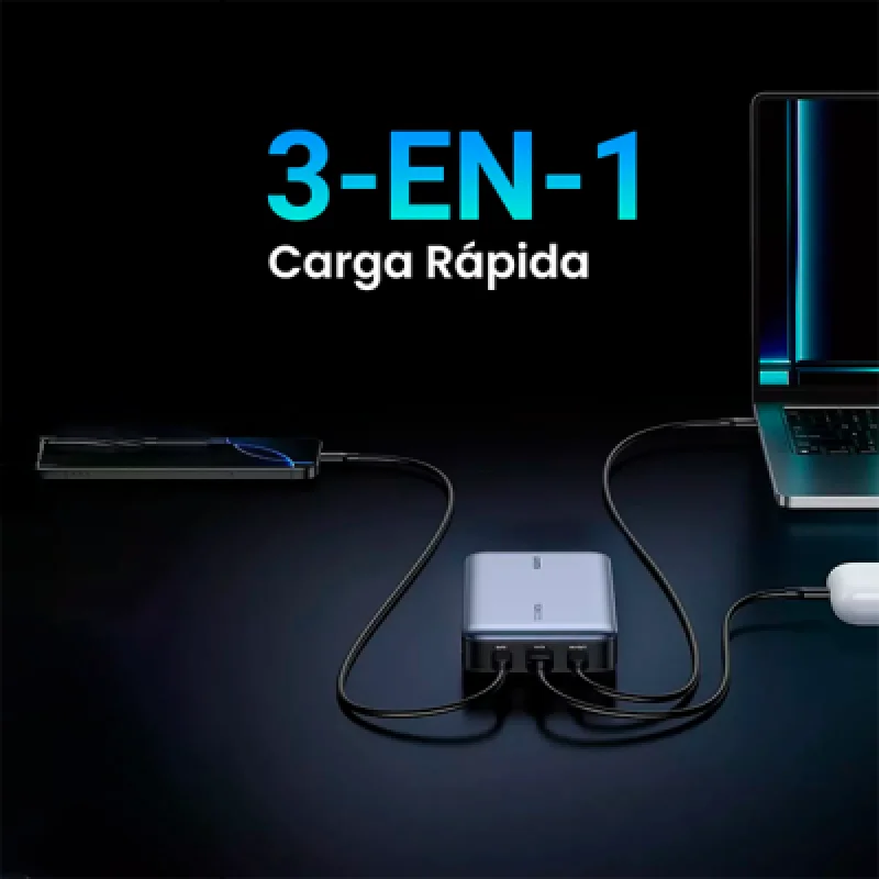 Power Bank UGREEN 20000mAh 100W + Cable Tipo C🏷️