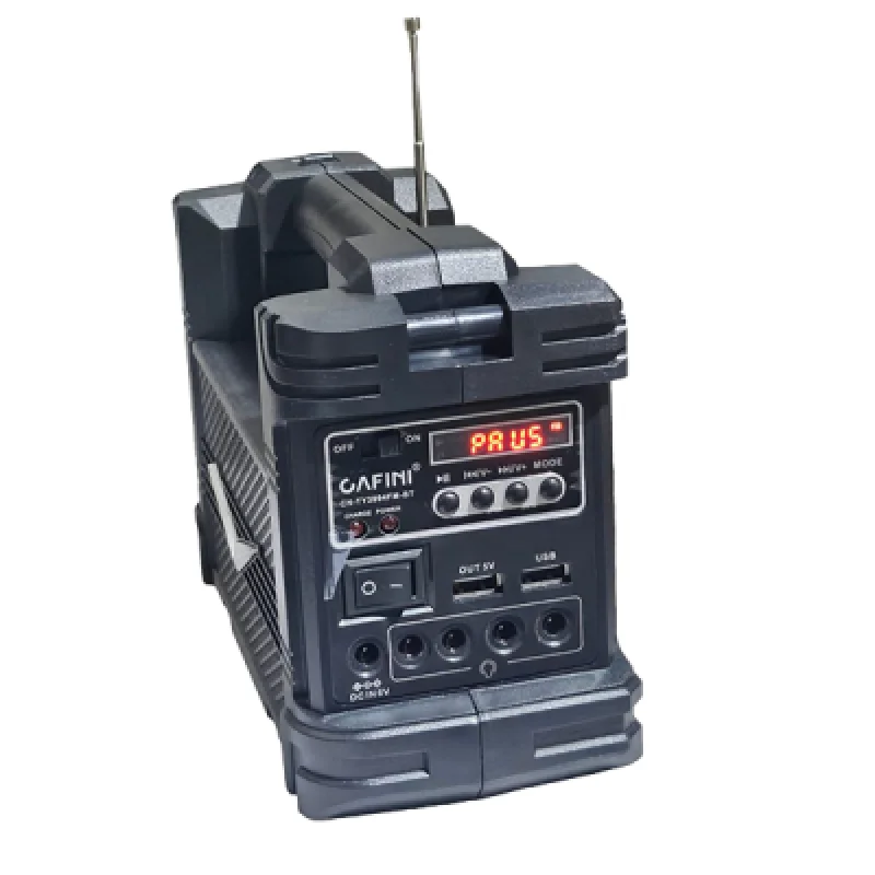 Kit Solar Portátil Cafini CN TY3994FM BT: Energía Solar para Iluminación y Carga Rápida | Envío Inmediato a Todo Perú