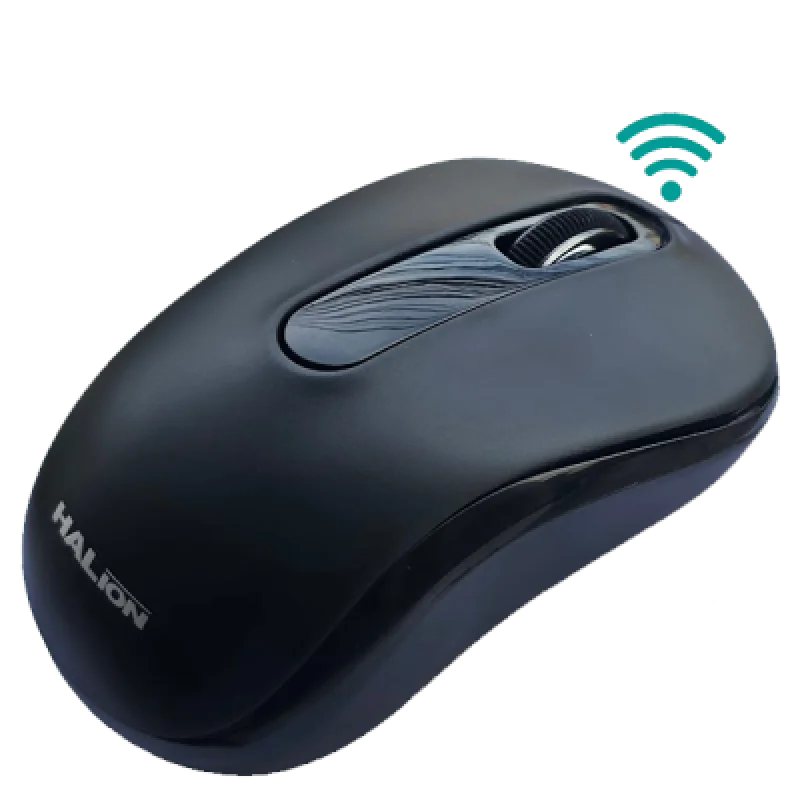 Mouse Inalámbrico Halion HA 790W | Conectividad Bluetooth Ergonomía y Alta Sensibilidad para Oficina y Hogar