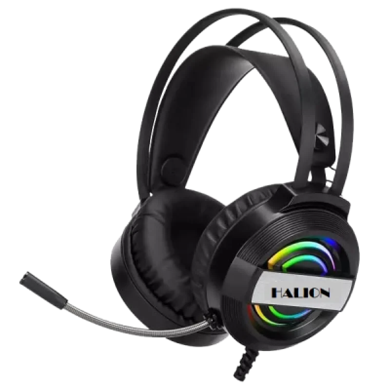 Audífonos Gamer Halion HA 915 Jacko con Micrófono y Diadema RGB
