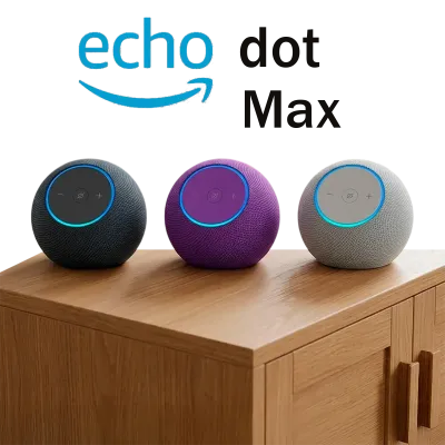 Amazon Echo Dot Max con Alexa: Parlante Inteligente de Sonido Potente 🔊
