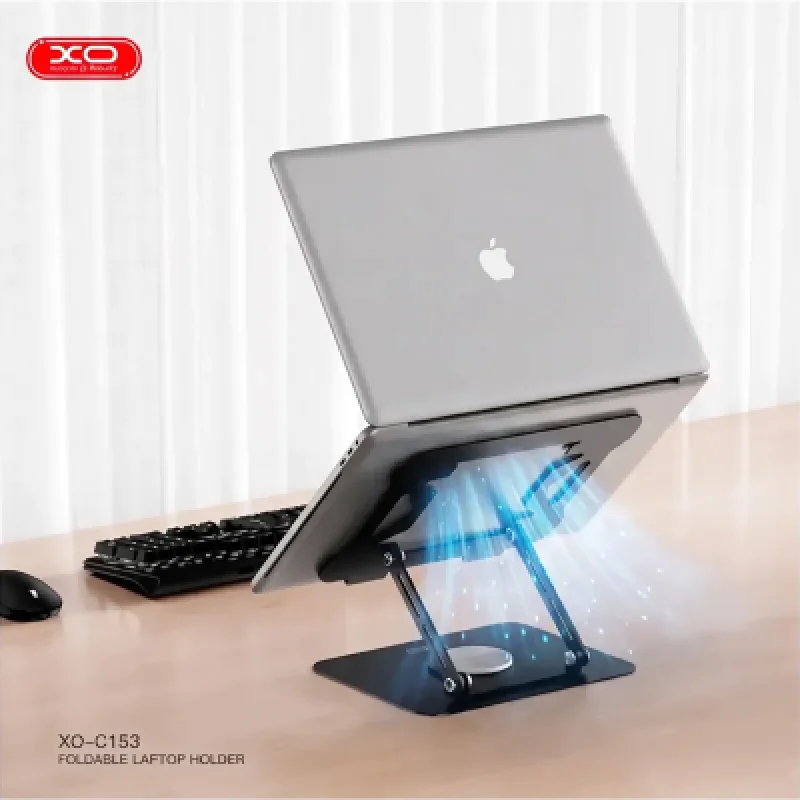 Soporte Laptop XO C153 360° Aluminio hasta 17.3" 💻