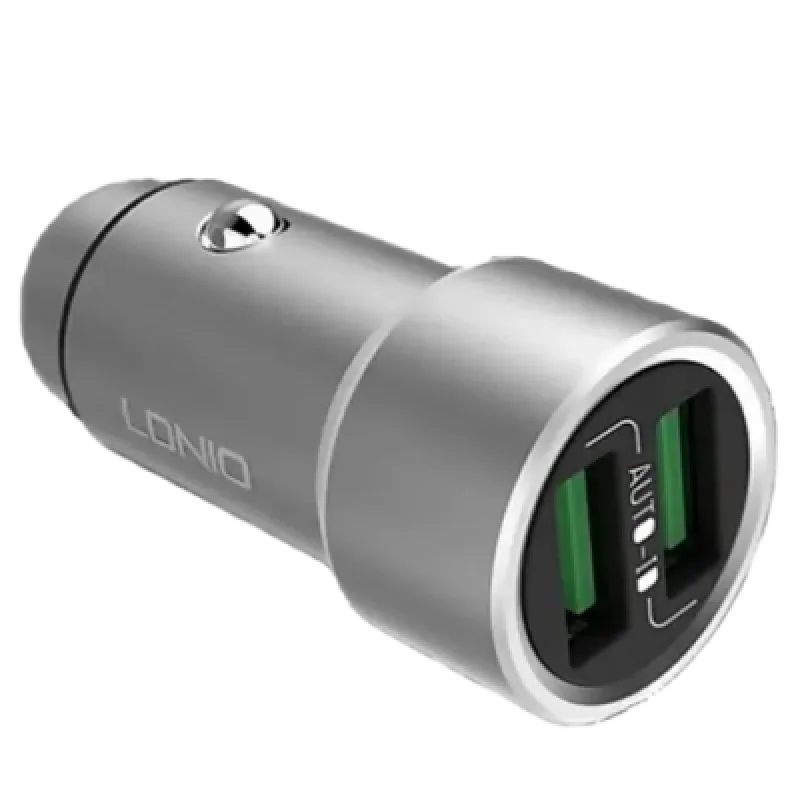Inversor de Corriente para Coche LDNIO 18W C302 | Carga Rápida para Auto