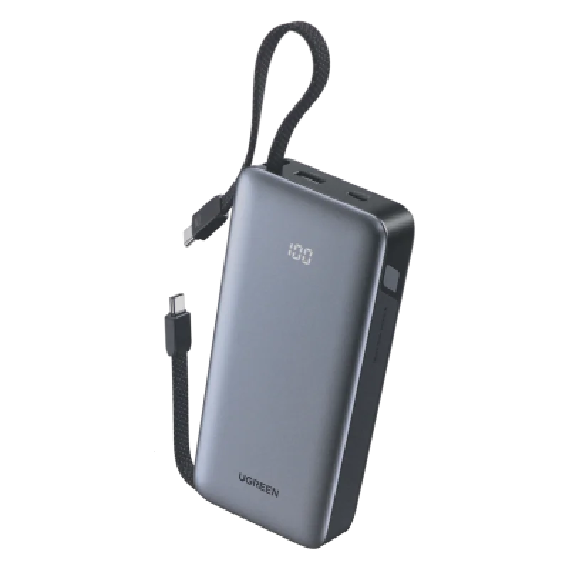 Power Bank Ugreen 20000mAh 30W PB528 | Cargador Portátil USB-C 🔋