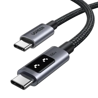 Cable USB-C UGREEN 100W PD Carga Rápida 3m para Laptop, Tablet y Smartphone ⚡