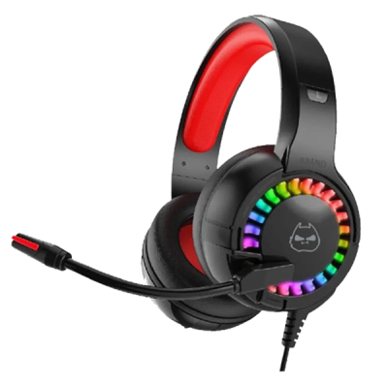Audífonos Gamer Halion Hell HA 841 con Micrófono y Diadema RG