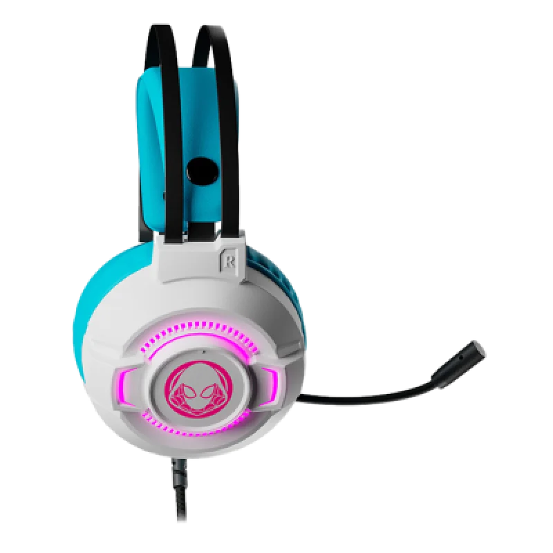 Audífonos Gamer Xtech Ghost Spider LED Micrófono 50mm