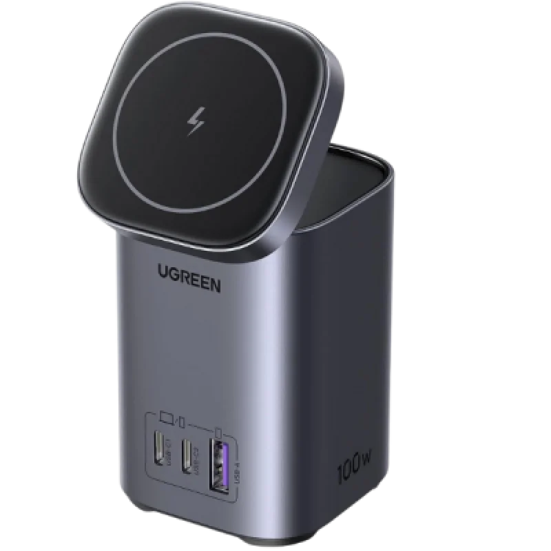 UGREEN CD342 90905 – Estación de Carga GaN 100W con MagSafe