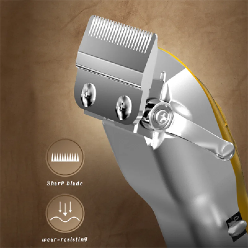 Máquina de Cortar Cabello Profesional KEMEI KM 1961 | Precisión y Potencia para Barberos y Uso en Casa