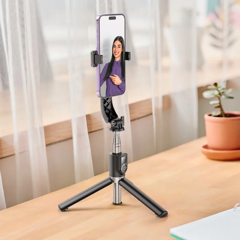 Palo Selfie HOCO K20 98cm Trípode Bluetooth Estable 📱 Portátil