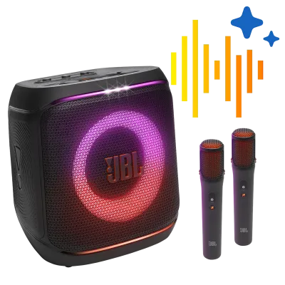 🎤 Altavoz JBL PartyBox Encore 2 Plus con Karaoke y Luces LED | Sonido Potente