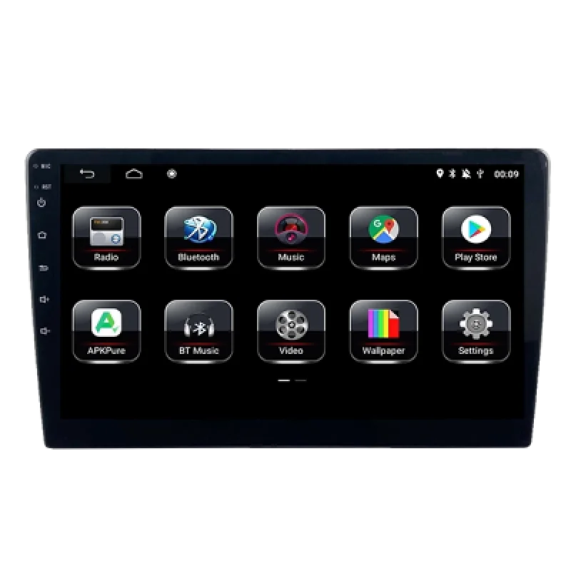 Auto Radio Android 1 Din 10 Pulgadas con 1GB RAM + Cámara Reversa para Auto | Conectividad Total y Seguridad