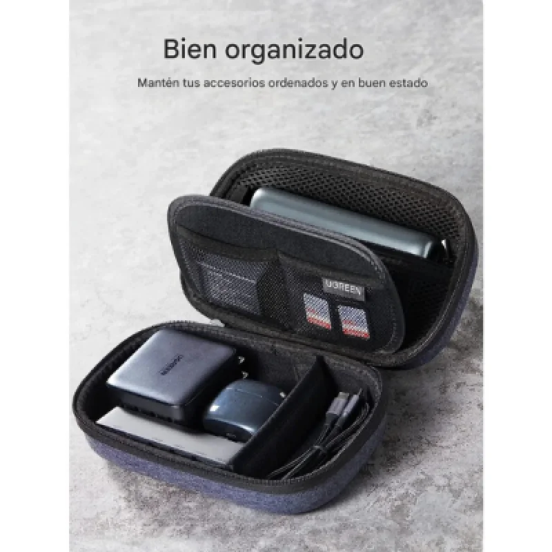 Estuche Rígido Ugreen LP152 50903 – Organizador de Cables
