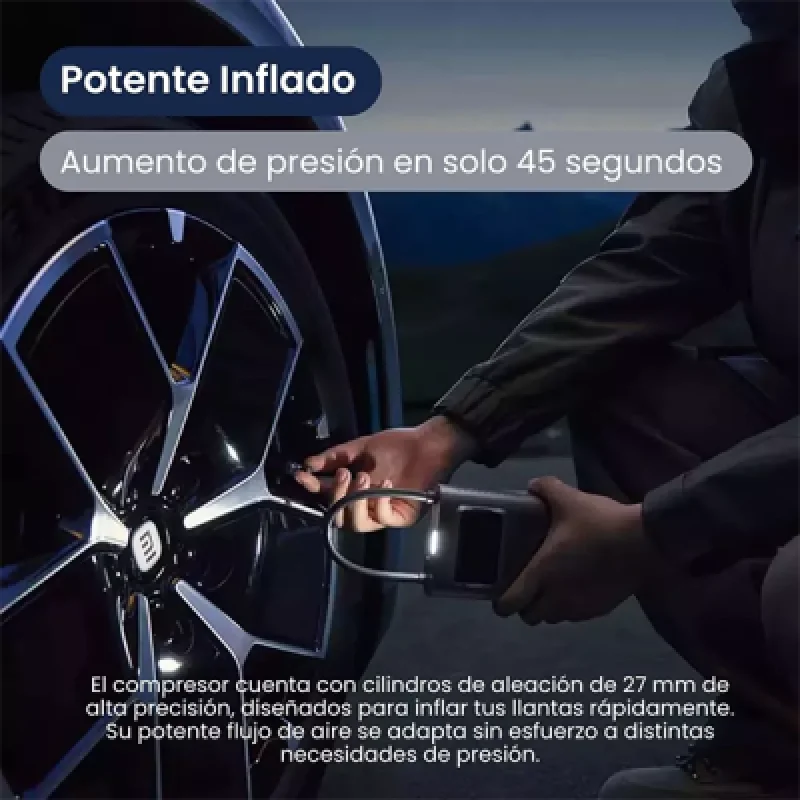 Compresor de Aire Eléctrico Portátil Xiaomi 2 Pro 150psi |¡Entrega inmediata a todo Perú! | Big Market Perú 🔊✨