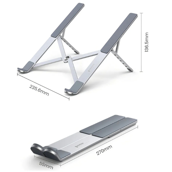 Soporte portátil de aluminio UGREEN 40289 (LP451) para laptop 8″ a 17,3″