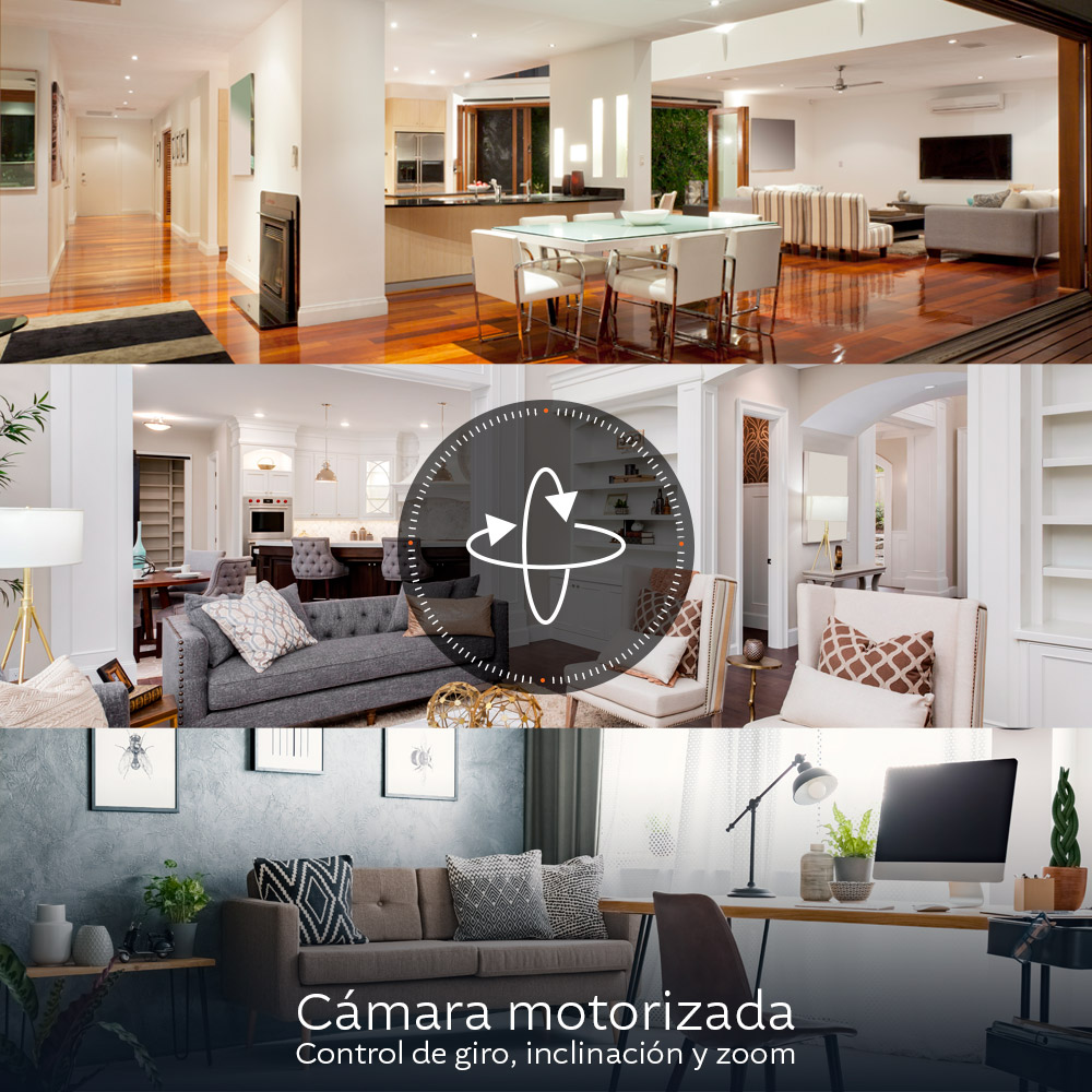 Cámara WiFi Nexxt NHC-IP10 de Seguridad Interior HD 1080p