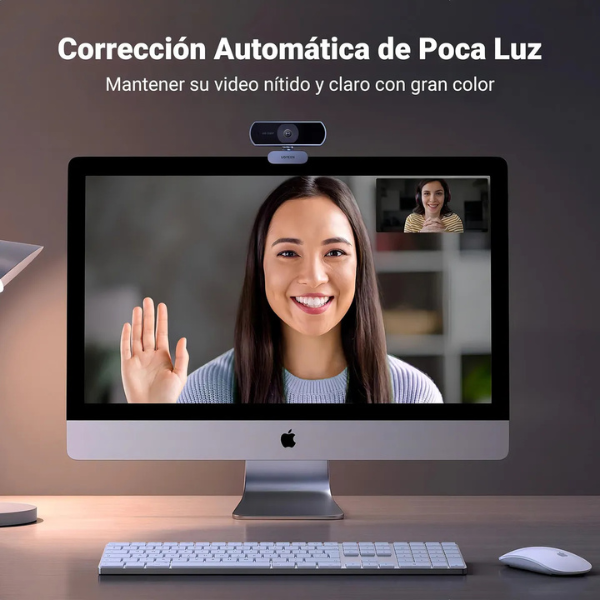 Cámara Web UGREEN CM678 1080P con Micrófono Incorporado – Modelo 15728