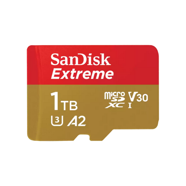SanDisk MicroSD Extreme UHS-I 1TB – Máxima Capacidad y Velocidad 4K UHD