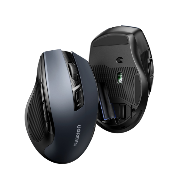 Ugreen MU006 Mouse Inalámbrico Silencioso – Negro