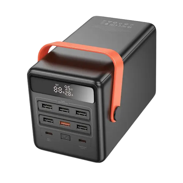 Power Bank HOCO DB03 MAX 65W 100000mAh con luz LED