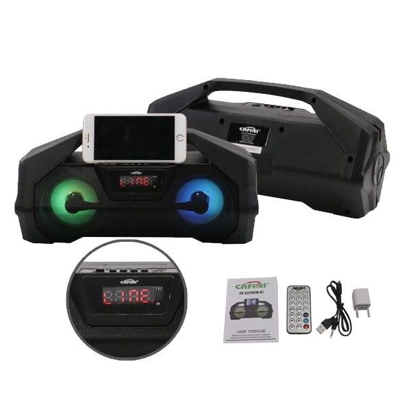 Parlante Portátil Bluetooth Cafini CN-S3749 | Alta Potencia y Sonido de Calidad