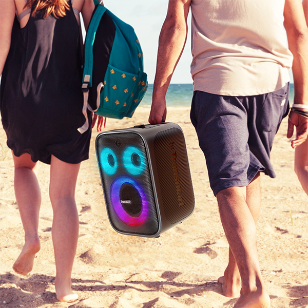 Altavoz Bluetooth Tronsmart Halo 200 con Karaoke y Micrófono Inalámbrico | Perfecto para Fiestas y Eventos