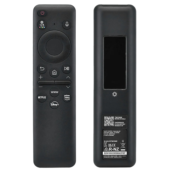 Control Remoto Samsung Solarcell Recargable | Mando Original para Smart TV con Comando de Voz