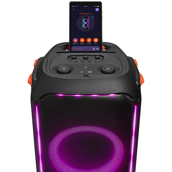 Parlante JBL Partybox 710 | El altavoz que hace vibrar concierto de multitudes