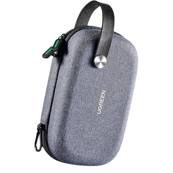 Funda Organizadora UGREEN para Cables y Accesorios (Gris)