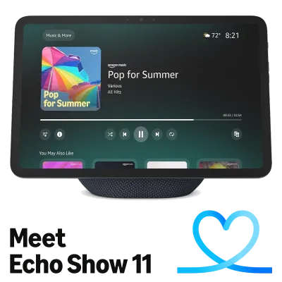 Amazon Echo Show 11: pantalla Full HD de 11” con Alexa ✨ audio espacial 🔊