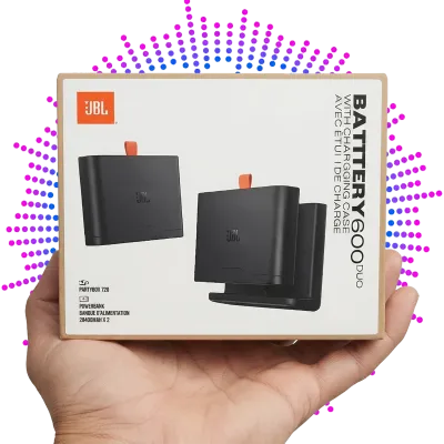 JBL Battery 600 Duo con estuche de carga | Baterías originales PartyBox 🔋🥇