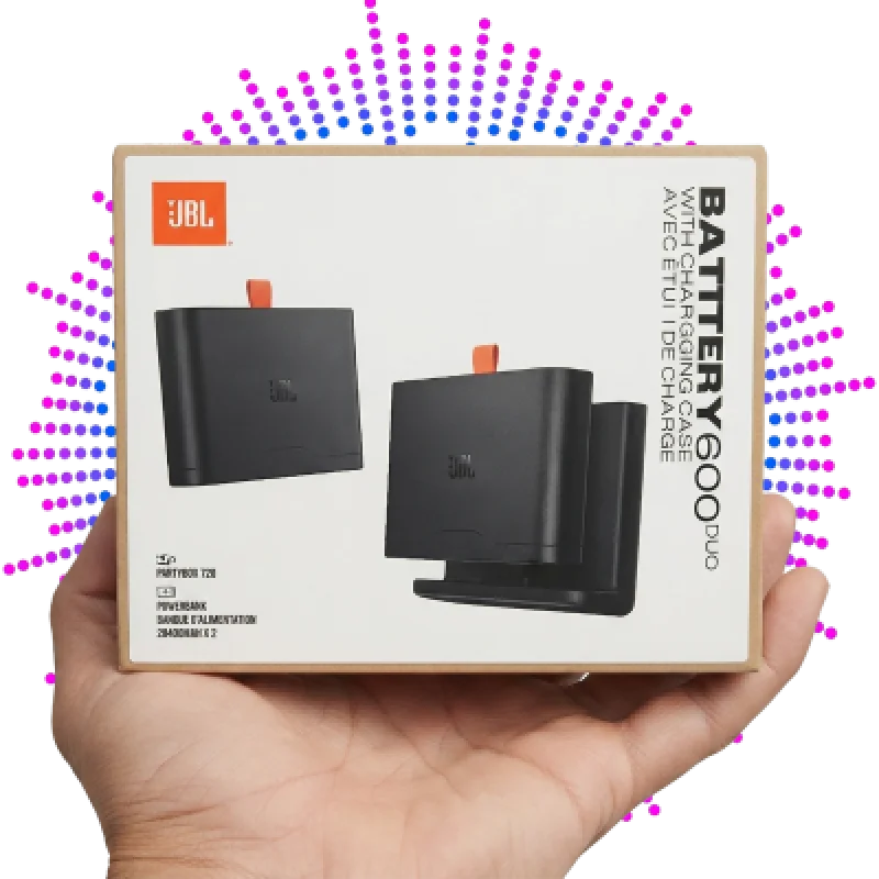 JBL Battery 600 Duo + Estuche | Baterías PartyBox 720 🔋