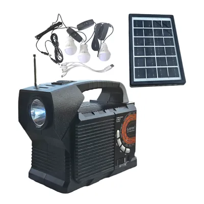 Kit Solar Portátil Cafini CN TY3997FM BT