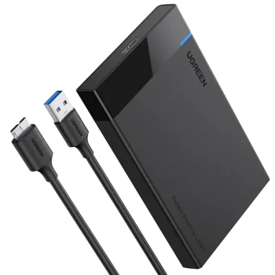 Carcasa Externa UGREEN US221 – USB 3.0 25″ hasta 5 Gbps