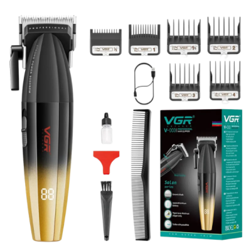 Máquina Cortadora de Cabello VGR V 003 Profesional Inalámbrica