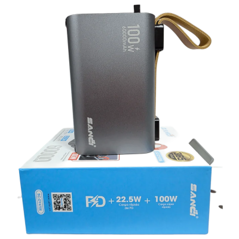 Power Bank 60000mAh SANCI 22.5W ⚡Para Laptop y Celular