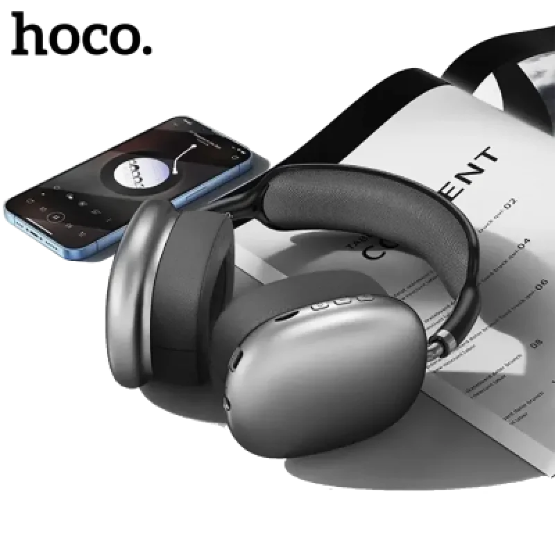 Audífonos Bluetooth Hoco ESD15 12H Micrófono y AUX Perú