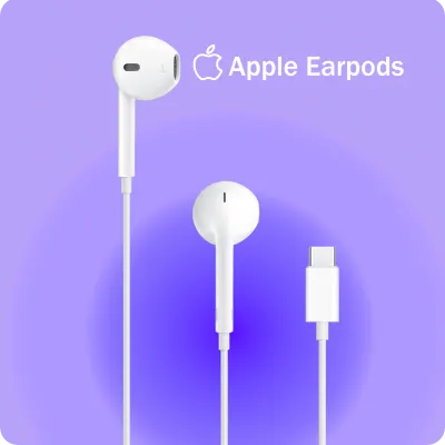 Audífonos Apple EarPods USB-C Originales con Micrófono y Control Integrado🎵