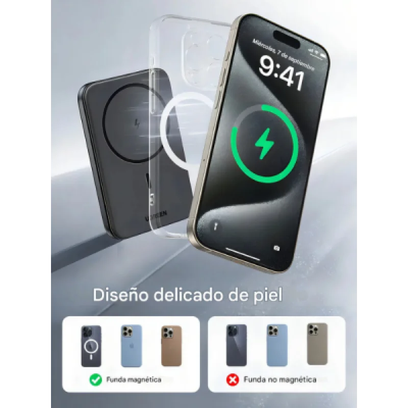 Power Bank UGREEN PB560 Magnético 5000 mAh – Modelo 25866