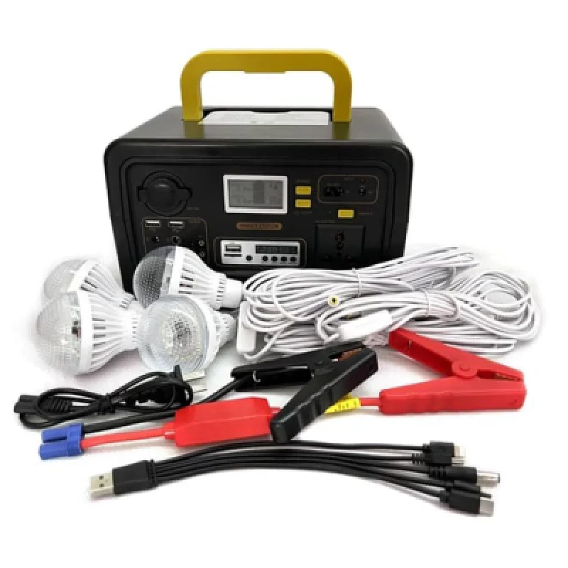 Kit Solar Portátil Cafini CN TY39000: Energía Solar Inmediata para Cargar y Iluminar